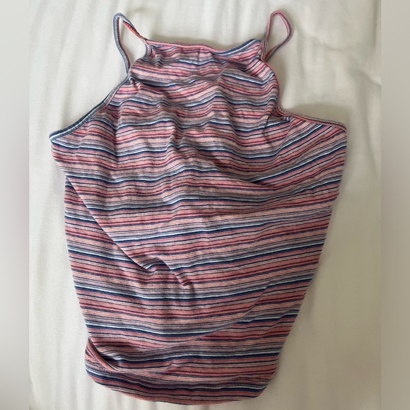 LIKE NEW! Ardene Halter Neck Cross Back Tank Top - Picture 1 of 3